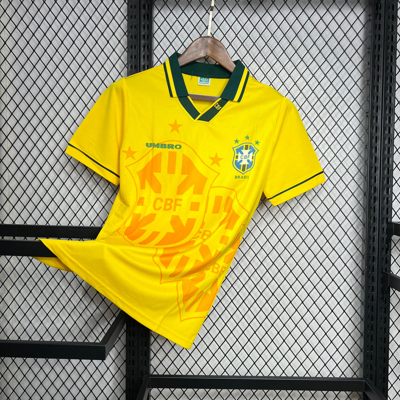 Camisa Brasil Titular 1994 - Versão Retrô