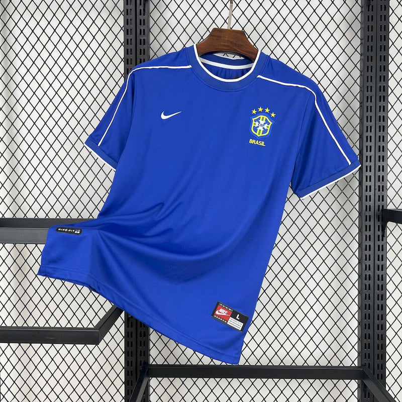 Camisa Brasil Reserva 1998- Versão Retro