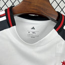Camisa Regata Pronta Entrega Flamengo Away 2025/26 - Adidas Torcedor Masculina - Branca/Vermelha