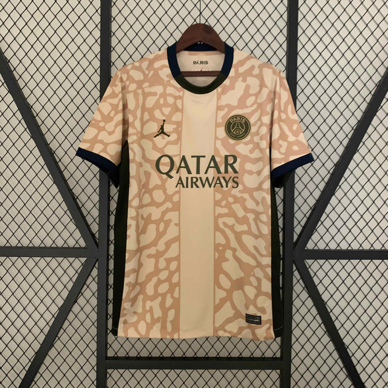 Camisa PSG Third Bege 24/25 - Versão Torcedor