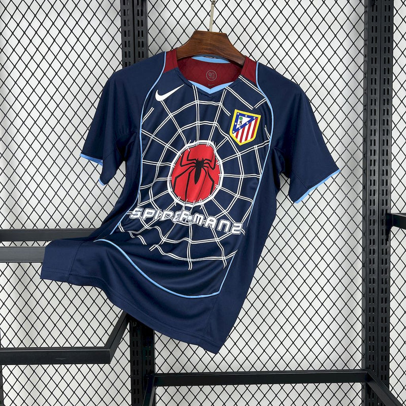 Camisa Atlético de Madrid Reserva 04/05 - Versão Retro