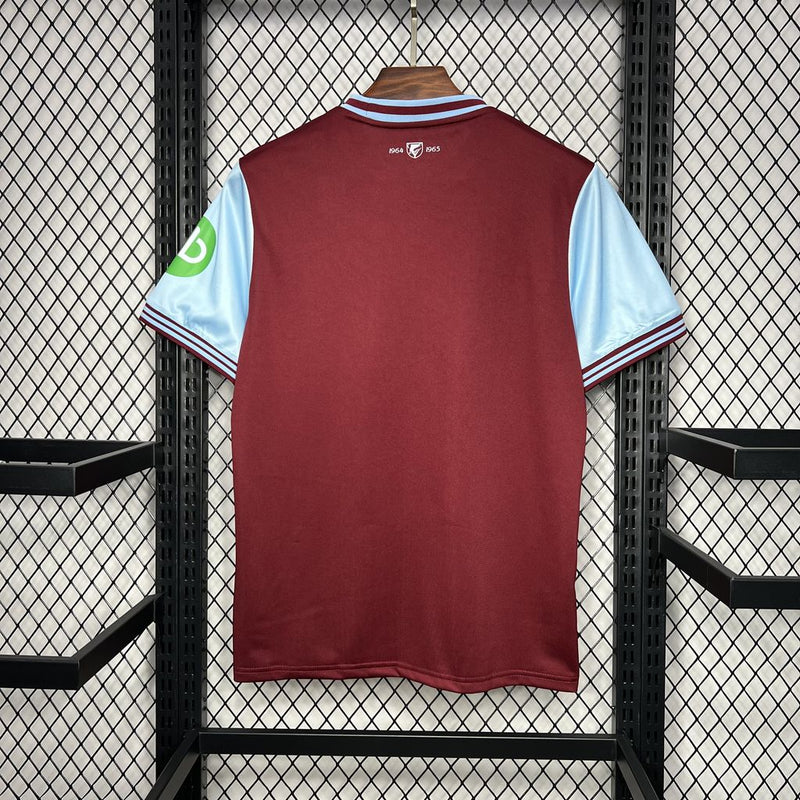 Camisa West Ham Home 24/25 - Versão Torcedor