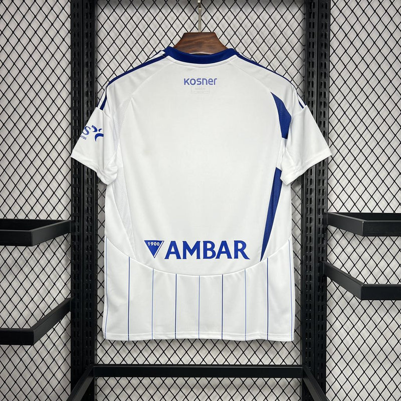 Camisa Real Zaragoza Home 24/25 - Torcedor Masculina - Lançamento