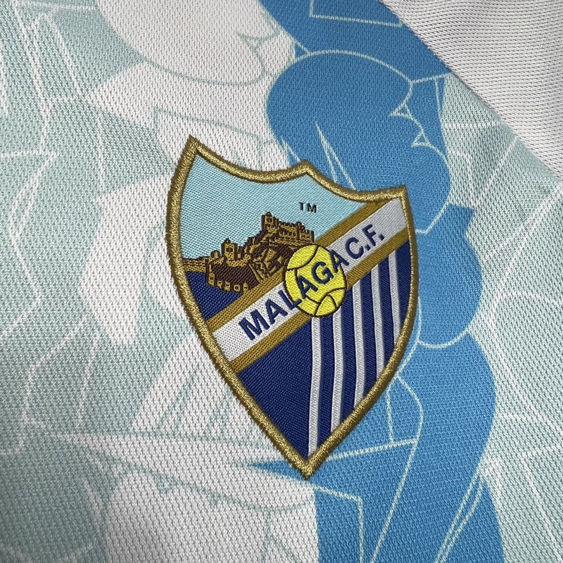 Camisa Malaga Home 24/25 - Torcedor Masculina - Lançamento