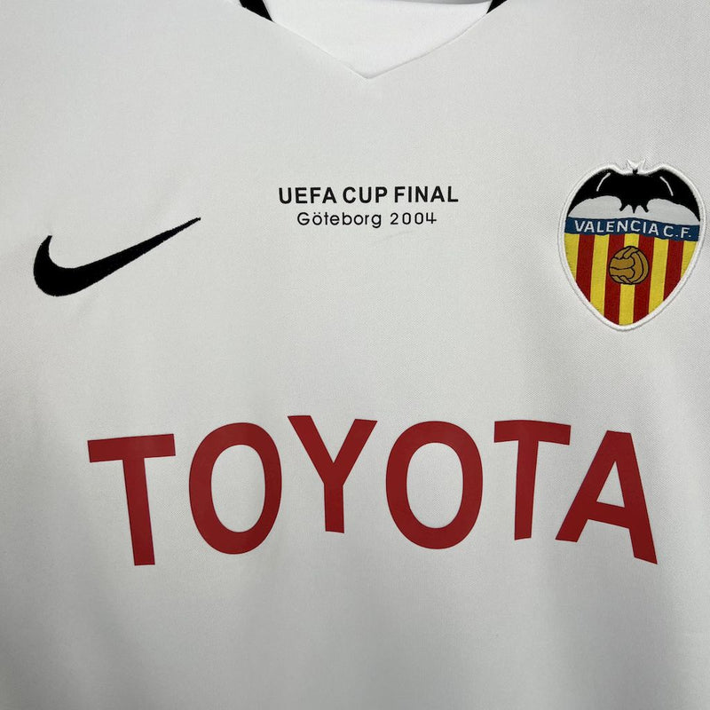 Camisa Valencia Titular 03/04 - Versão Retro