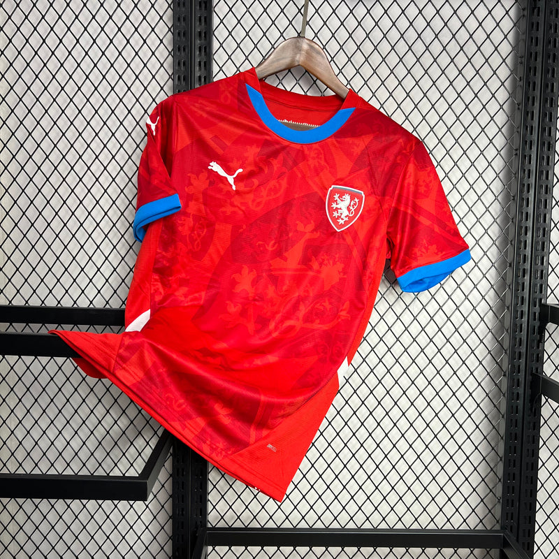 Camisa República Tcheca Home 24/25 - Versão Torcedor