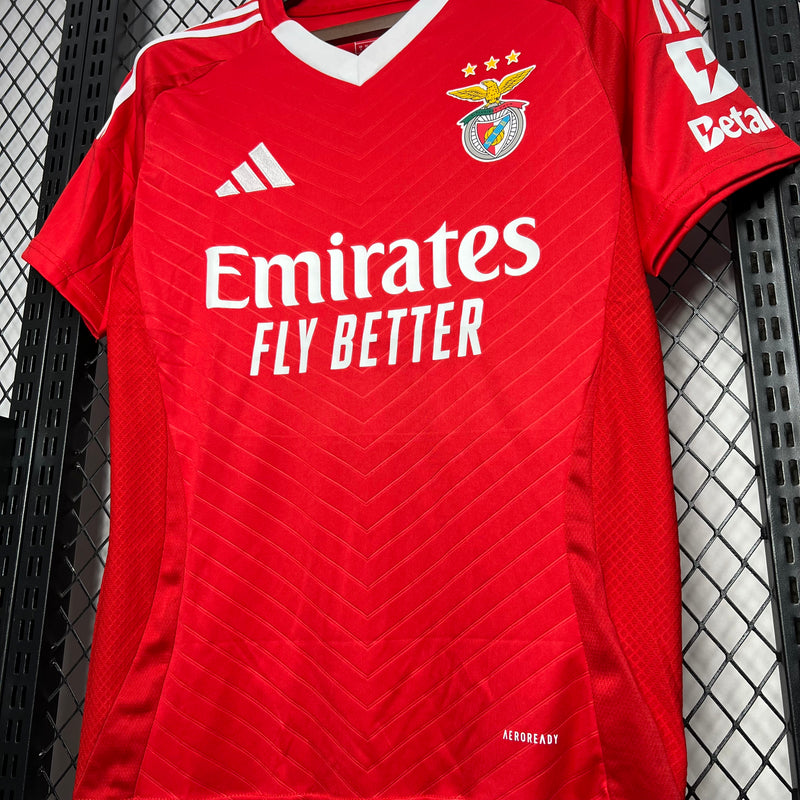 Camisa Benfica Home 24/25 - Adidas Torcedor Masculina - Lançamento