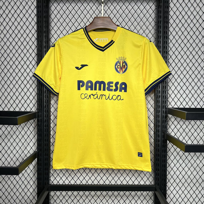 Camisa Villareal Home 24/25 - Torcedor Masculina - Lançamento