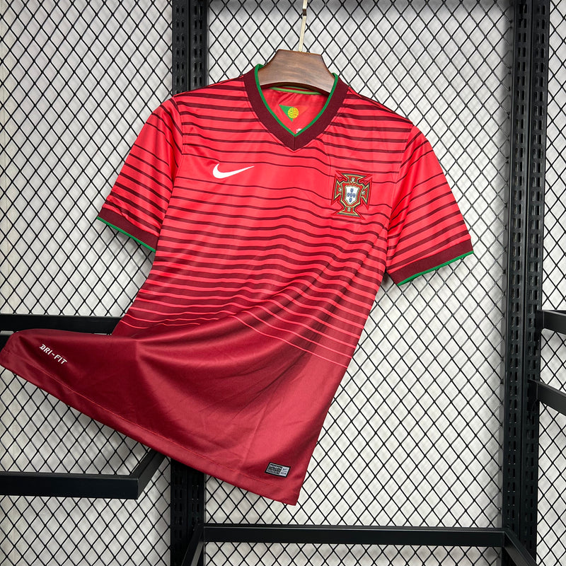 Camisa Portugal Home 2014 - Versão Retro