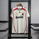 Camisa Milan Away 2006/07 - Adidas Retrô Masculina - Branca/Vermelha
