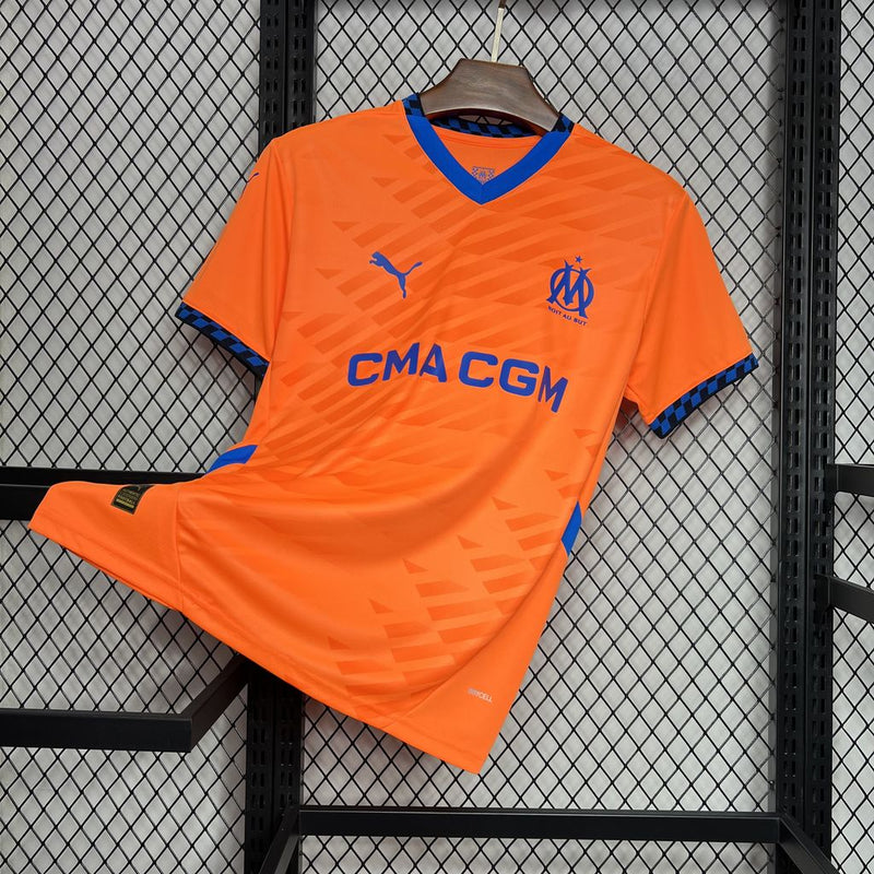 Camisa Olympique de Marseille lll 24/25 - Versão Torcedor