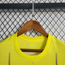 Camisa Pronta Entrega Al-Nassr Home 2023/24 - Nike Torcedor Masculina - Amarela/Azul