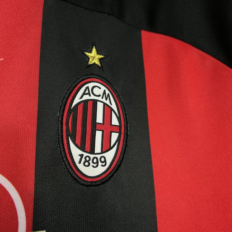 Camisa Milan Home 00/01 - Versão Retro