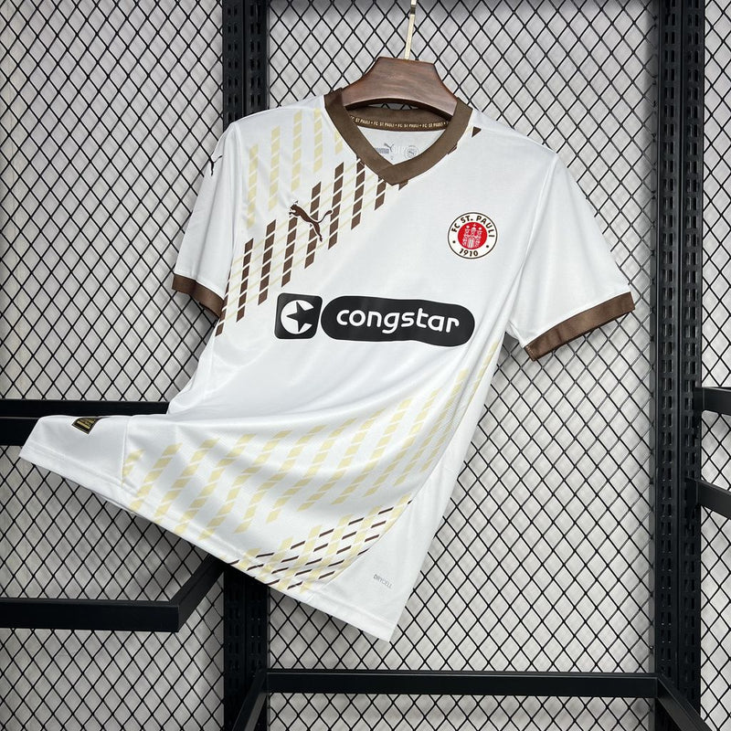 Camisa FC St. Pauli Away 24/25 - Torcedor Masculina - Lançamento