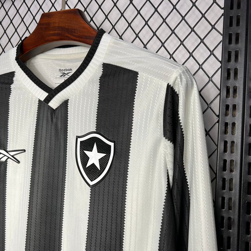 Camisa Botafogo Home Manga comprida 24/25 - Versão Torcedor