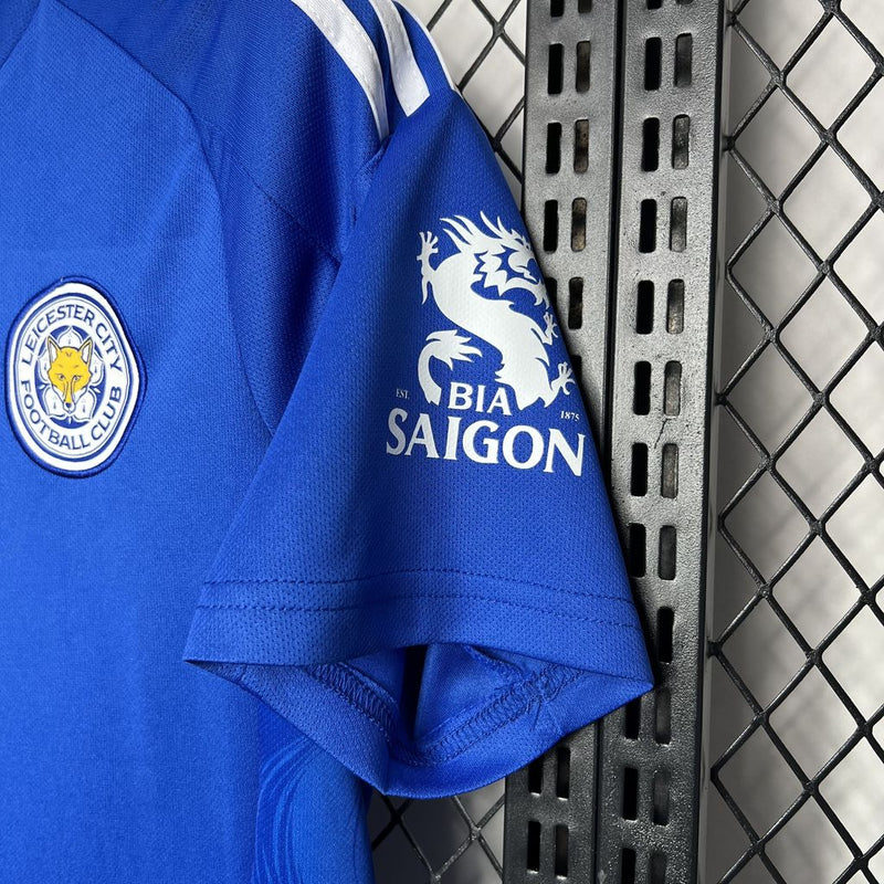 Camisa Leicester Home 24/25 Adidas Torcedor Masculina - Lançamento