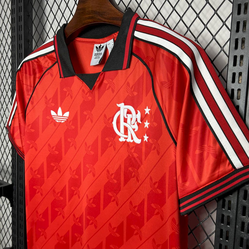 Camisa Flamengo Lifestyler  Adidas 24/25 - Versão Torcedor