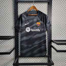 Camisa Barcelona Goleiro 2023/24 - Nike Torcedor Masculina - Preta
