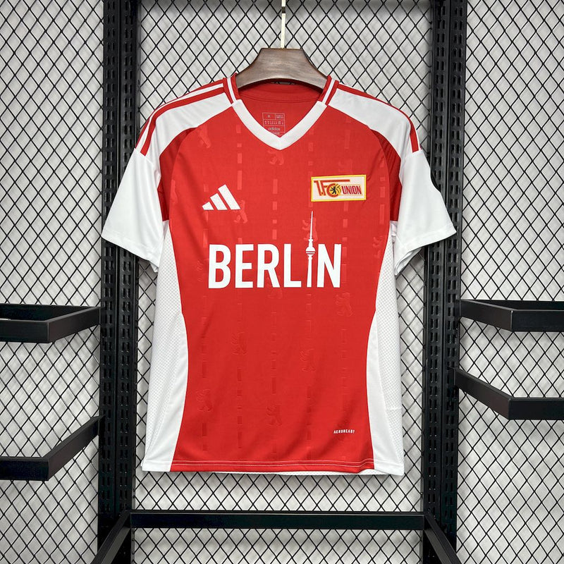 Camisa Union Berlin Home 24/25 - Torcedor Masculina - Lançamento