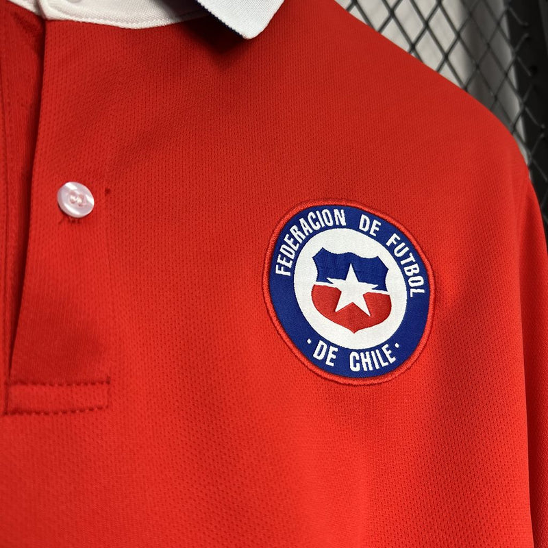 Camisa Chile Titular 15/16 - Versão Retro