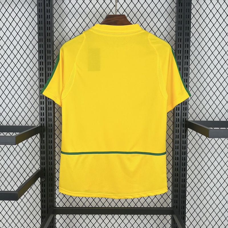 Camisa Brasil Titular 2002 - Versão Retro