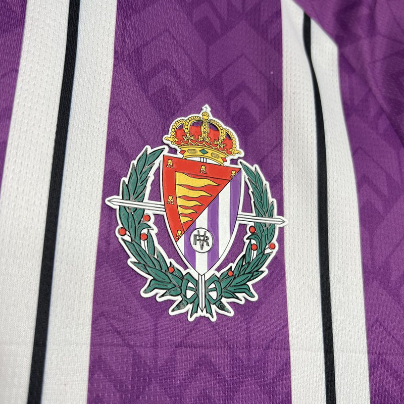 Camisa Real Valladolid Home 24/25 - Torcedor Masculina - Lançamento