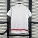 Camisa Pronta Entrega Mônaco Home 2025/26 - Mizuno Torcedor Masculina - Branca/Vermelha