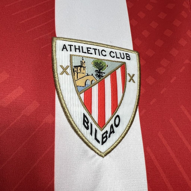 Camisa Athletic Bilbao Titular 24/25 - Versão Torcedor