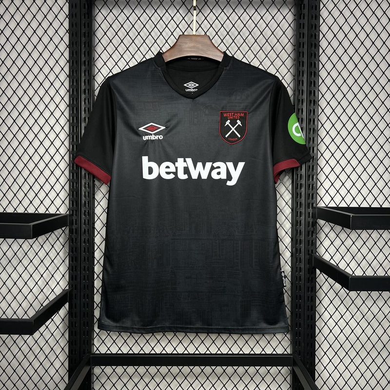 Camisa West Ham lll 24/25 - Versão Torcedor