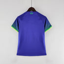 Camisa Seleção Brasil Away 2022 - Nike Torcedor Feminina - Azul/Verde
