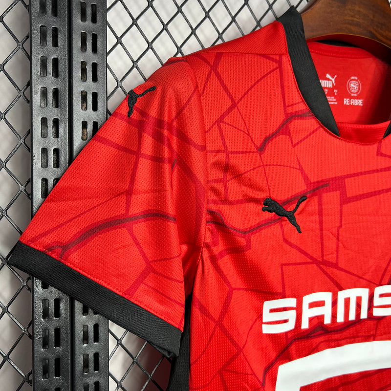 Camisa Rennes Home 24/25 - Versão Torcedor