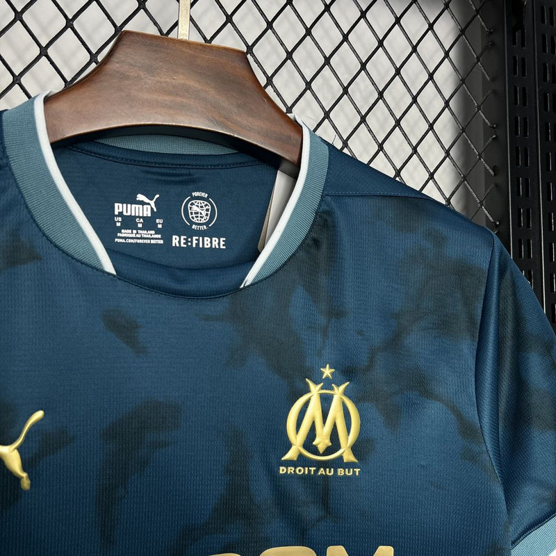 Camisa Olympique de Marseille Away 24/25 - Versão Torcedor