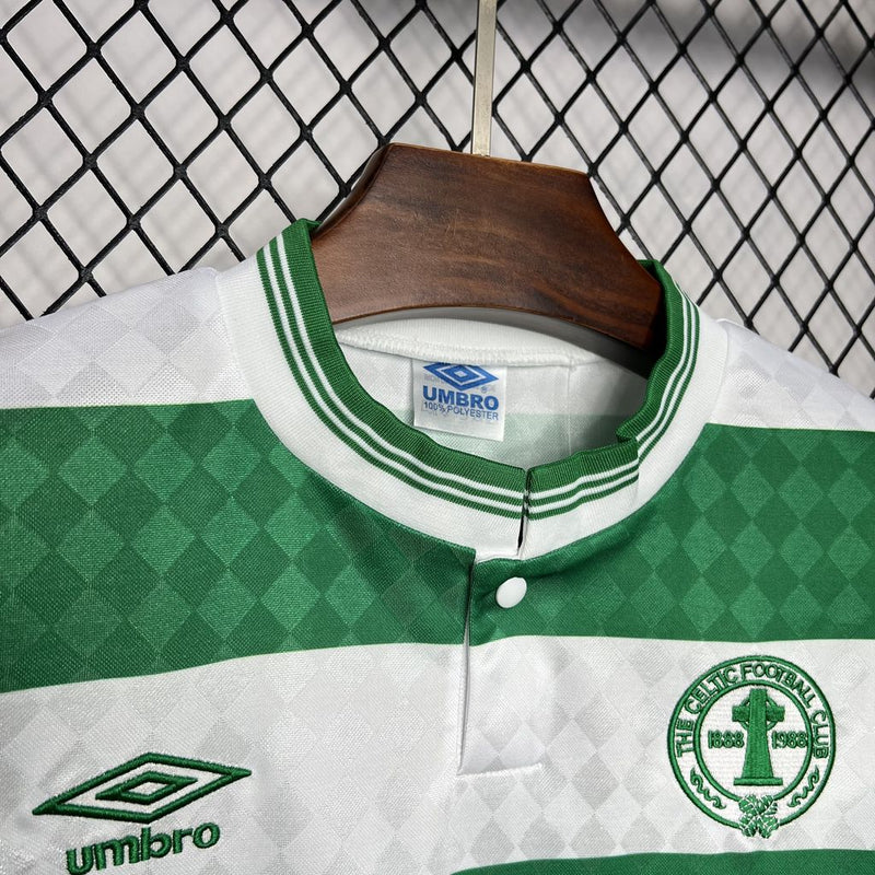 Camisa Celtic Home 87/88 - Versão Retro