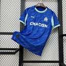 Camisa Pronta Entrega Olympique de Marseille Third 2025/26 - Puma Torcedor Masculina - Azul