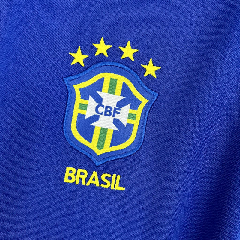 Camisa Brasil Reserva 1998- Versão Retro