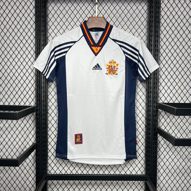 Camisa Espanha Away 1998 - Versão Retro