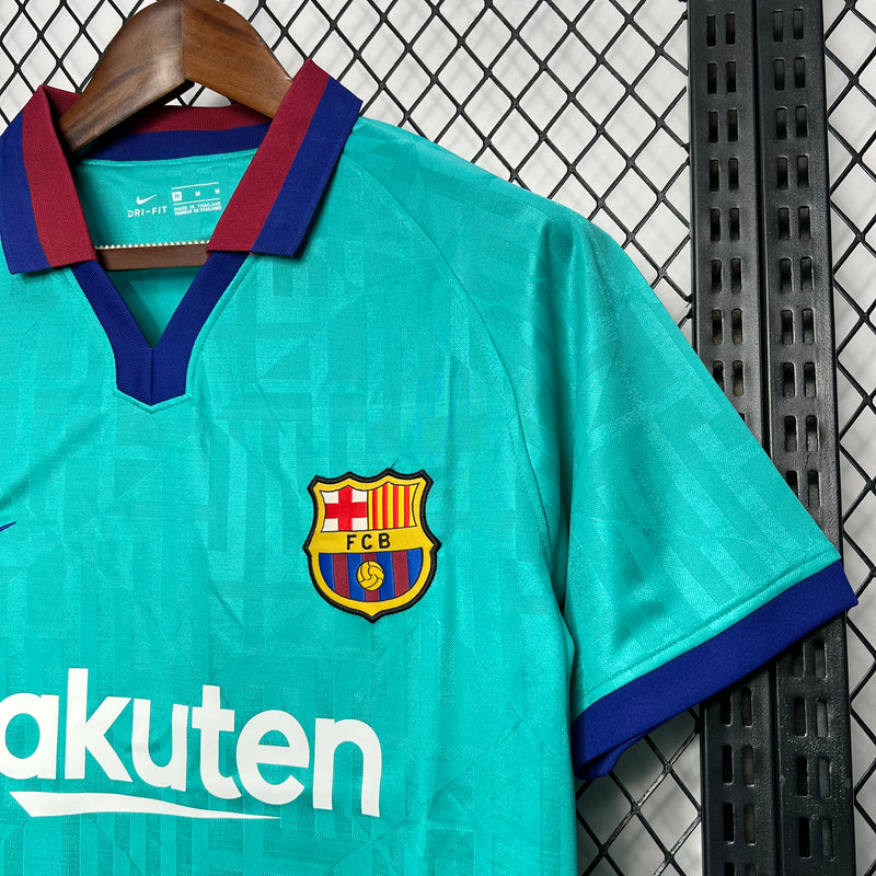 Camisa Barcelona lll 19/20 - Versão retro