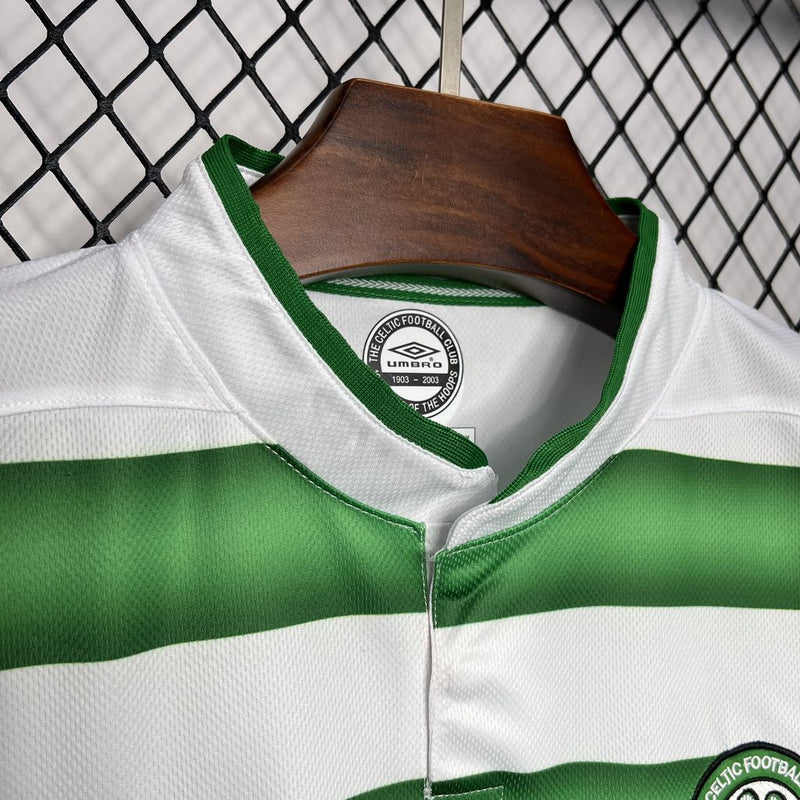 Camisa Celtic Titular 03/04 - Versão Retro