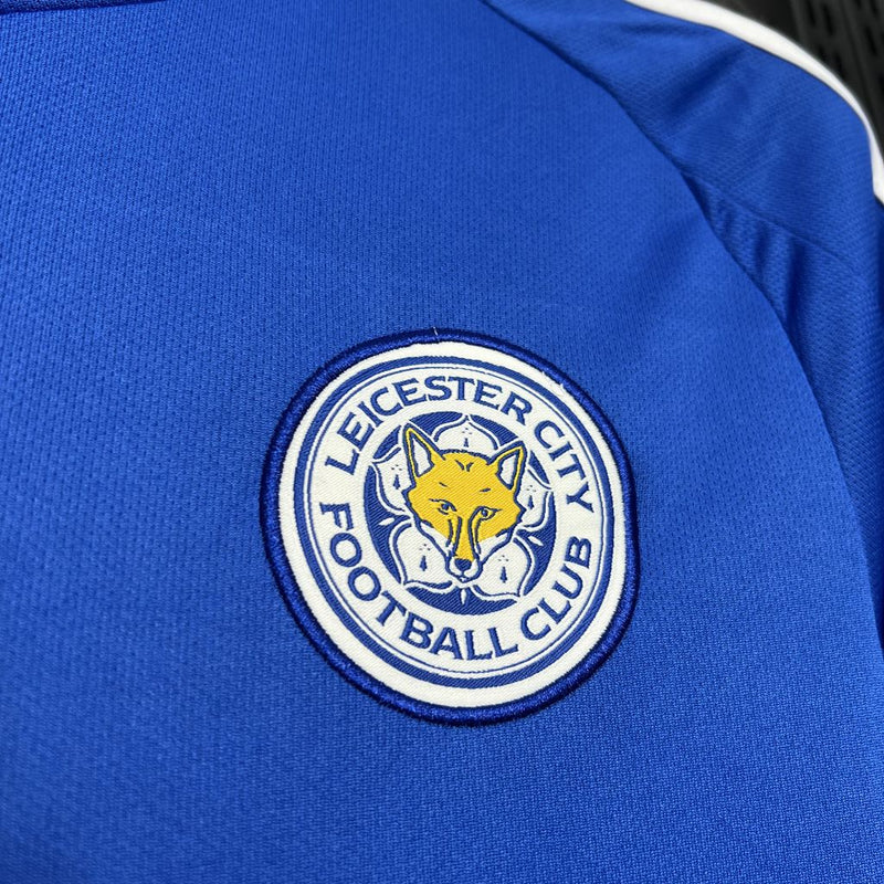 Camisa Leicester Home 24/25 Adidas Torcedor Masculina - Lançamento