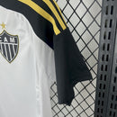 Camisa Pronta Entrega Atlético Mineiro Away 2025/26 - Adidas Torcedor Masculina - Branca/Preta
