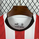 Camisa Pronta Entrega PSV Home 2025/26 - Puma Torcedor Masculina - Branca/Vermelha