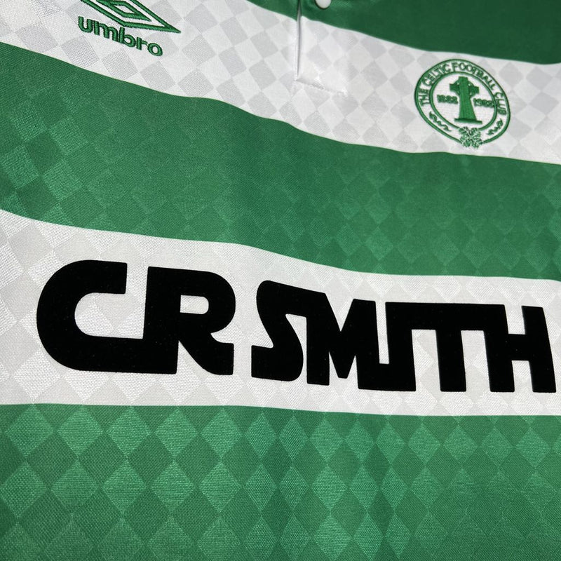 Camisa Celtic Home 87/88 - Versão Retro