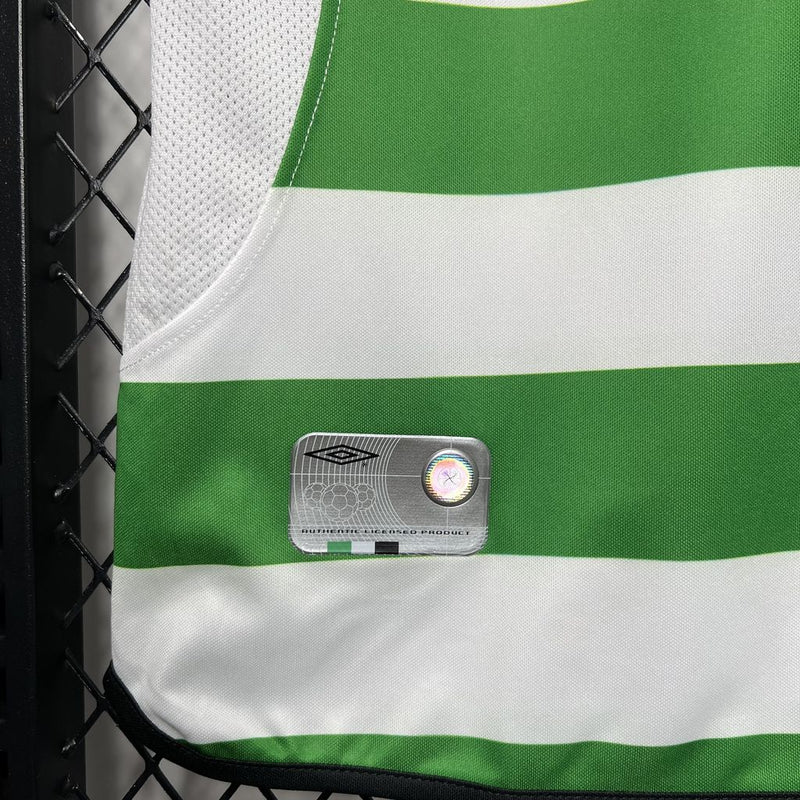 Camisa Celtic Titular 01/02 - Versão Retro