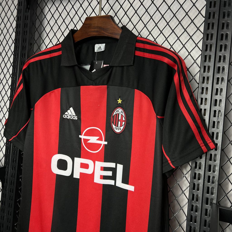 Camisa Milan Home 00/01 - Versão Retro