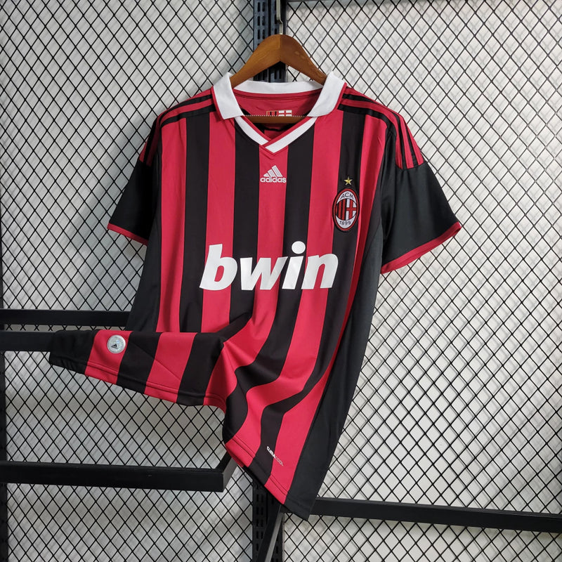 Camisa Milan Home 09/10 - Versão Retro