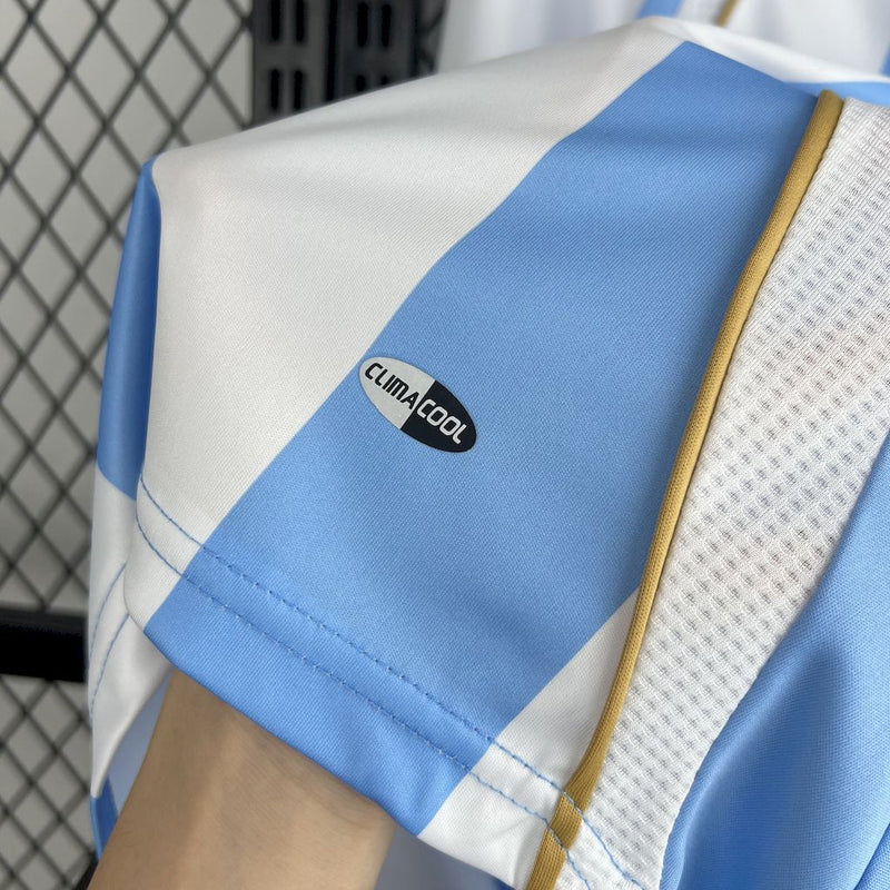 Camisa Argentina Titular 06/07 - Versão Retro Manga Comprida