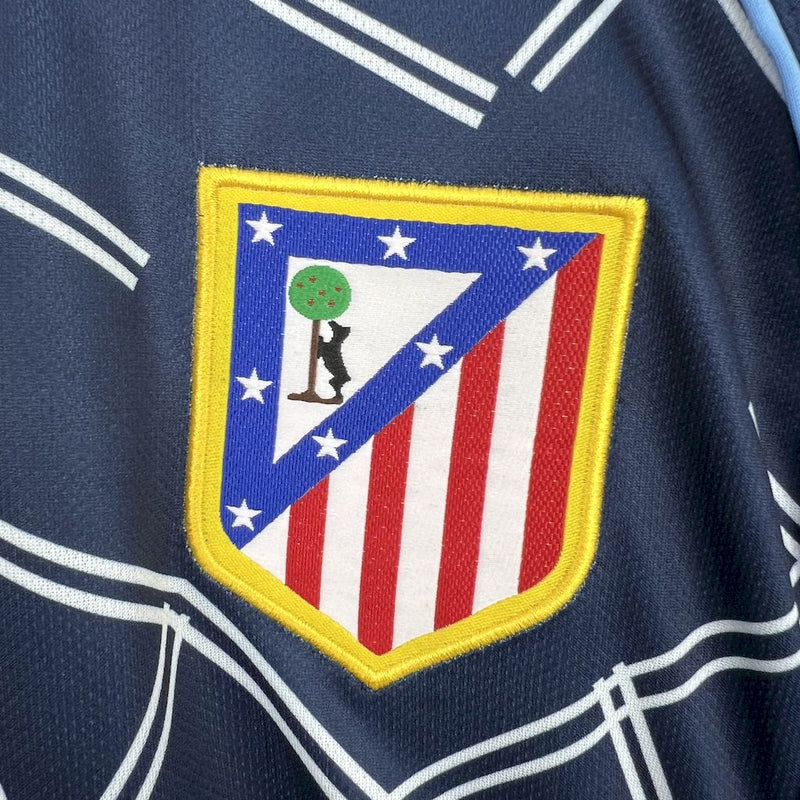 Camisa Atlético de Madrid Reserva 04/05 - Versão Retro