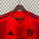 Camisa Bayern de Munique Home 2024/25 - Adidas Torcedor Masculina - Vermelha/Preta