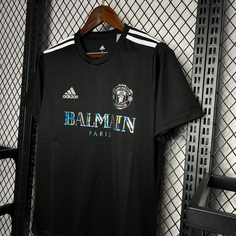 Camisa Manchester United Balmain Edition 24/25 - Lançamento