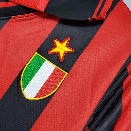 Camisa Milan Home 96/97 - Versão Retro